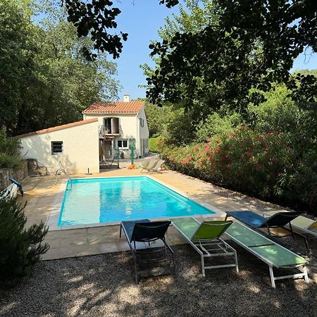 Maison Avec Piscine Chauffee Entre Mer Et Montagne Montauriol  Eksteriør bilde
