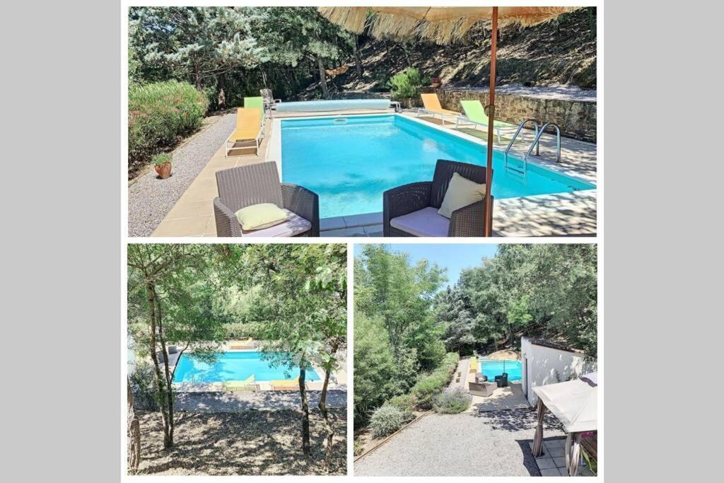 Maison Avec Piscine Chauffee Entre Mer Et Montagne Montauriol  Eksteriør bilde